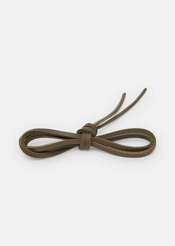 Yogi Leather Laces 90cm - Olive